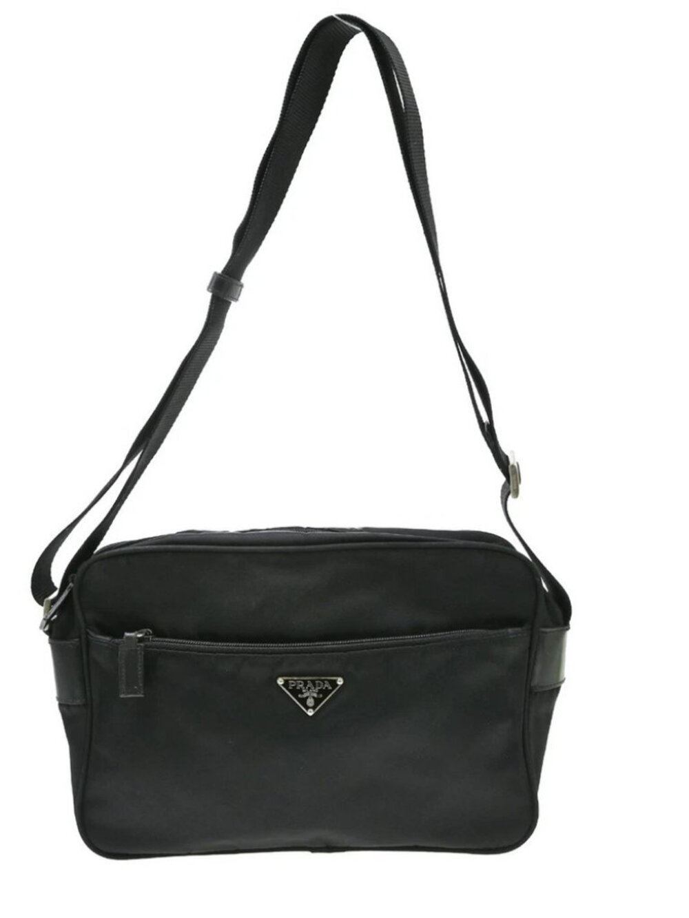 Prada Black Nylon Shoulder Bag